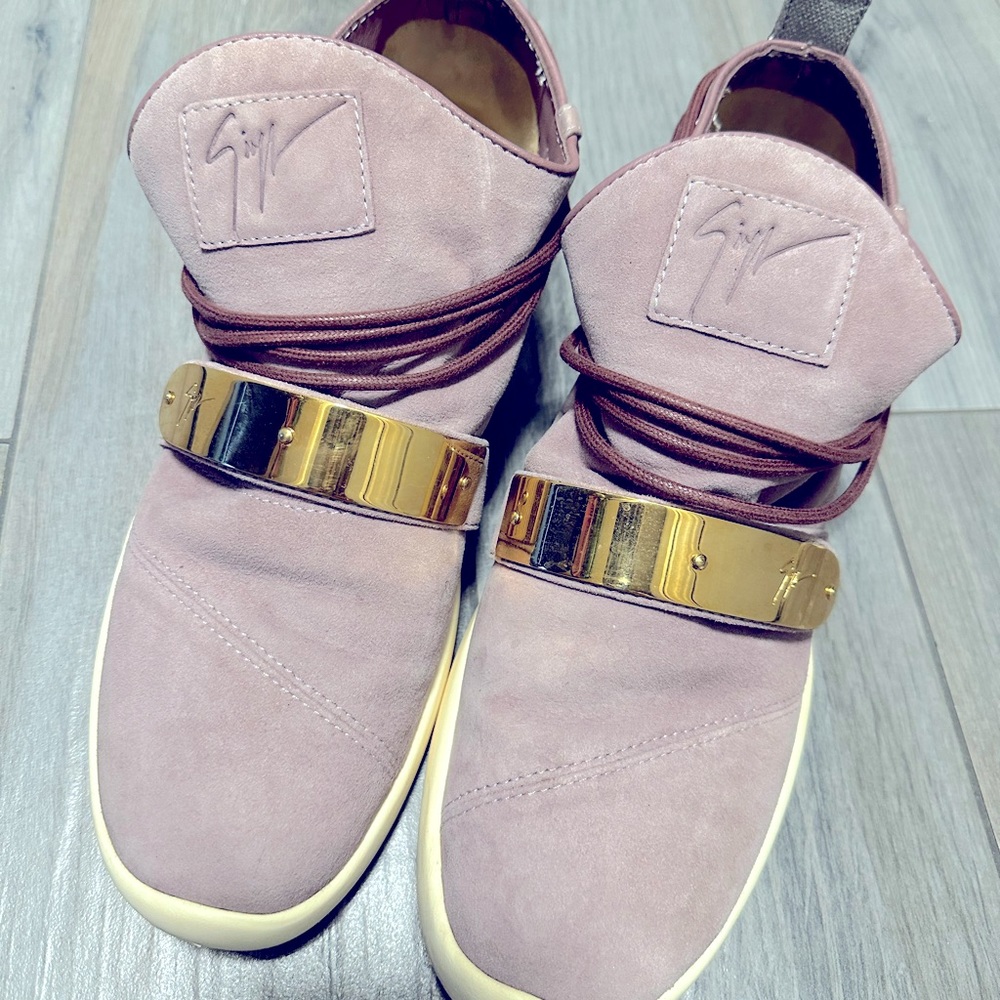 Giuseppe Zanotti 💜 | Womens Purple Sneakers | Luxury Casual Shoes